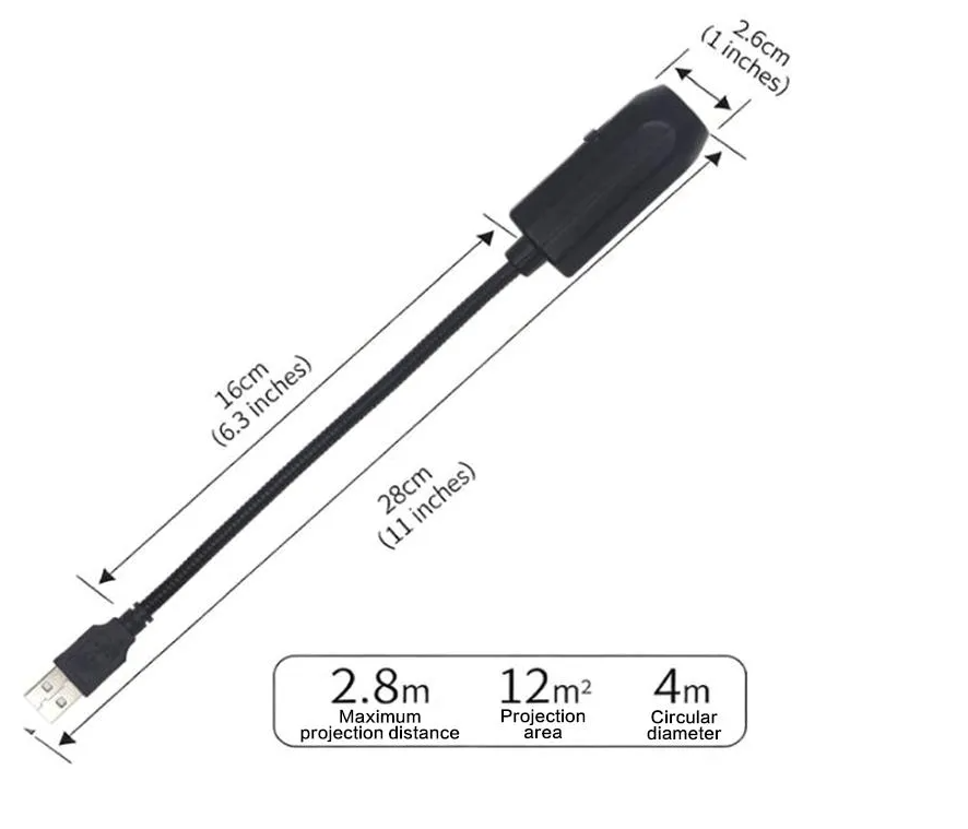 usb projector lamp