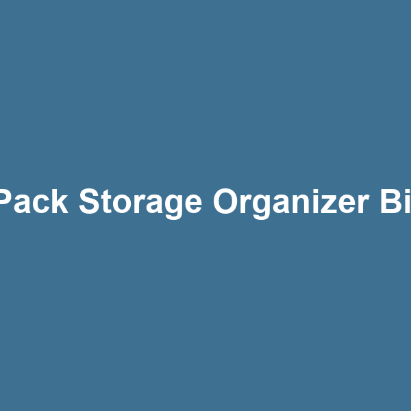 4-Pack Storage Organizer Bins