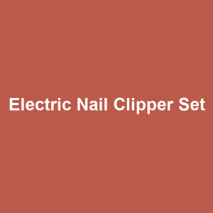 Electric Nail Clipper Set