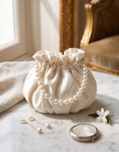 satin soft purse