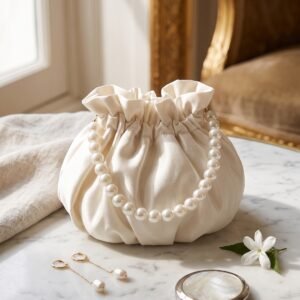 satin soft purse